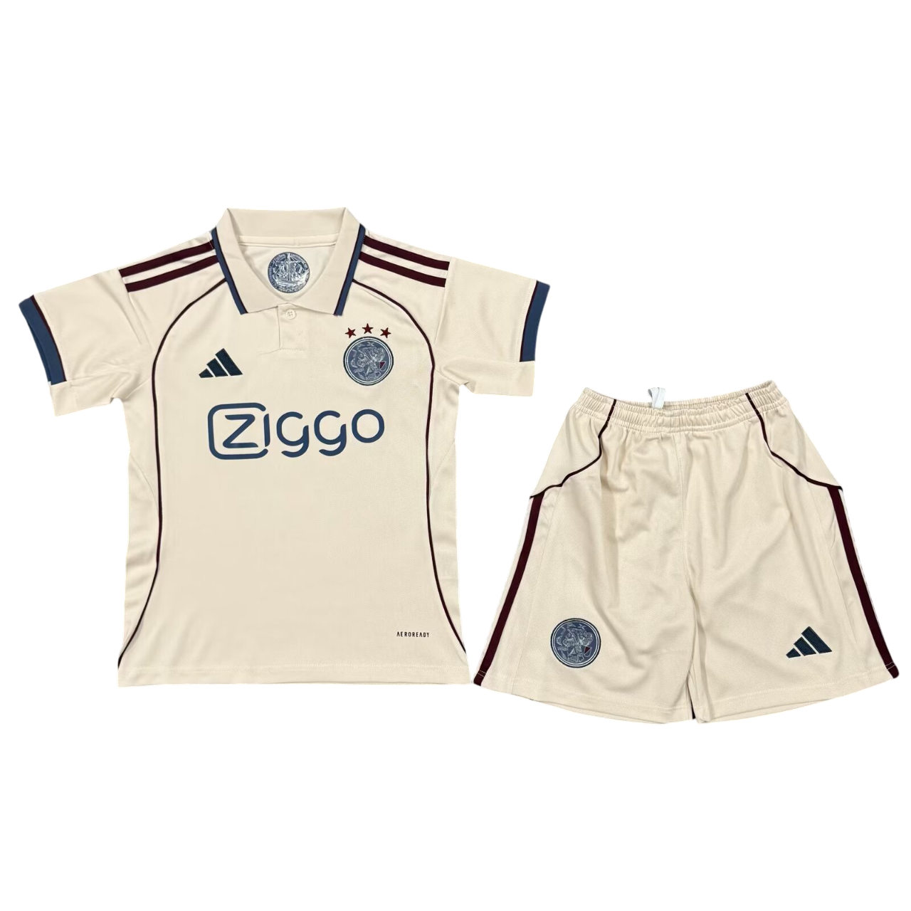Kit de Criança Ajax 2025/26 - 3º Equipamento