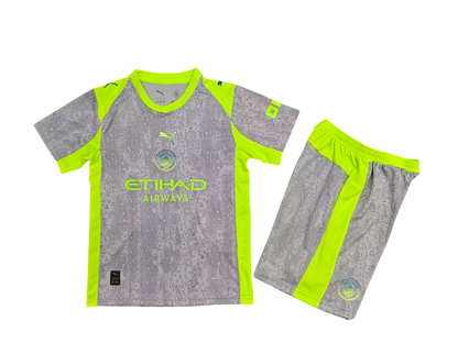 Kit de Criança Manchester City 2025/26- 3º Equipamento