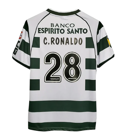 Sporting CP 2002-03- Retro (CRISTIANO RONALDO)
