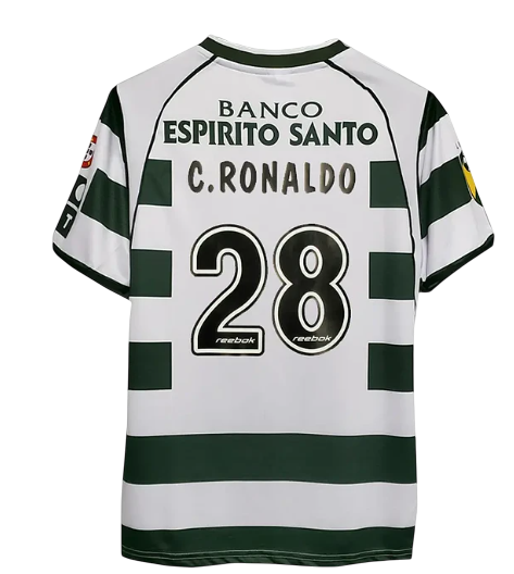 Sporting CP 2002-03- Retro (CRISTIANO RONALDO)