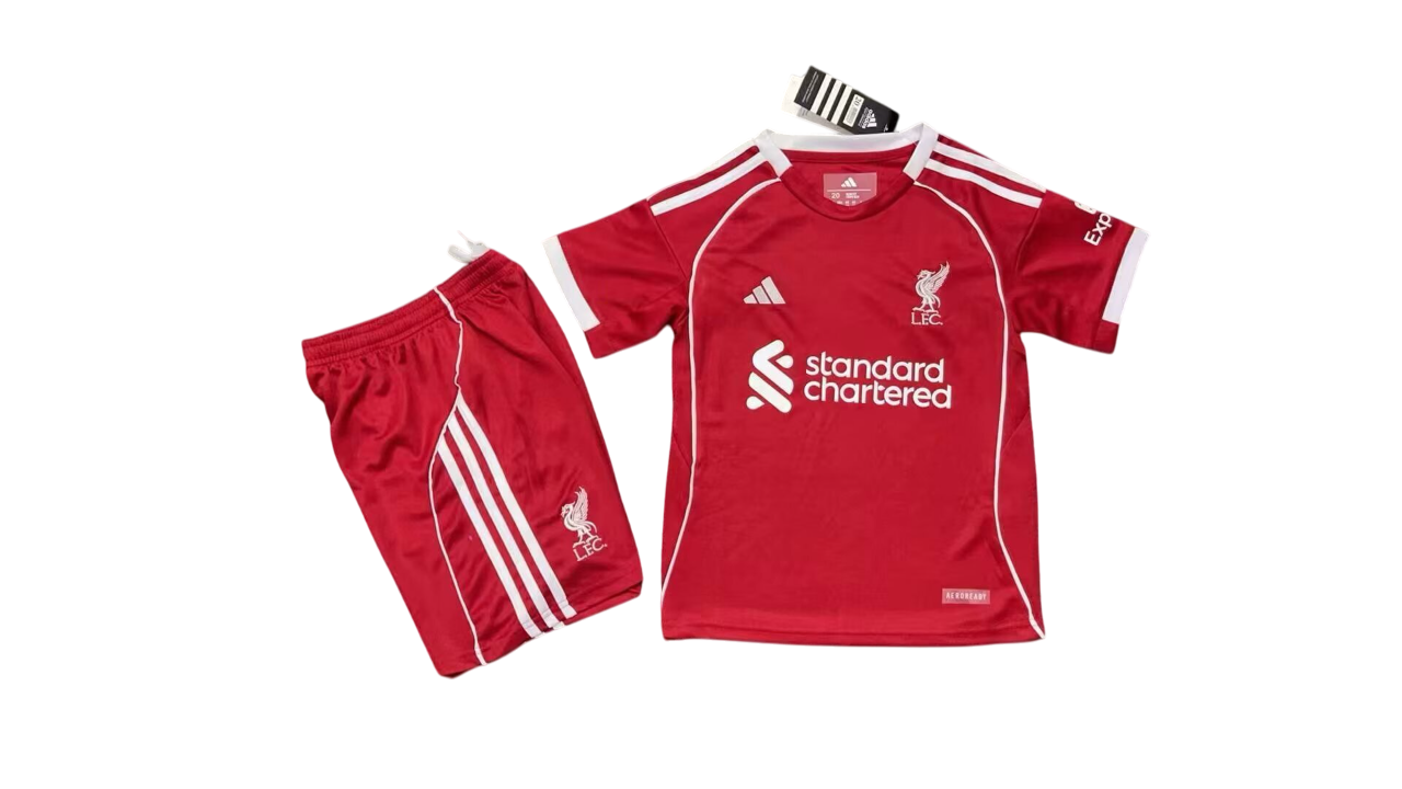 Kit de Criança Liverpool 2025/26