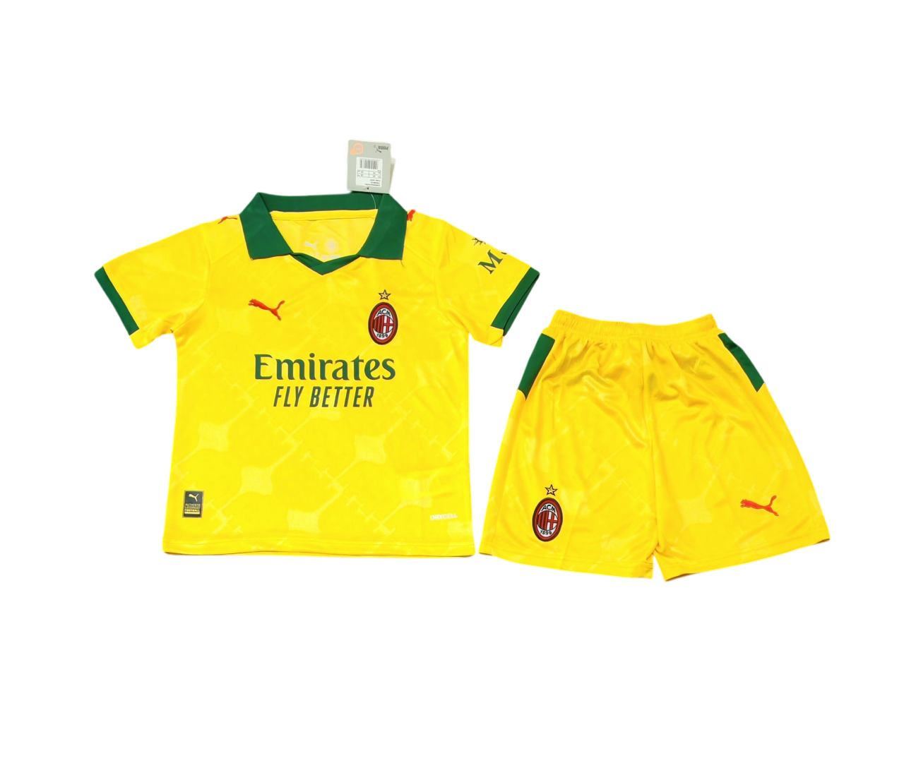 Kit de Criança AC Milan 2025/26- 3º Equipamento
